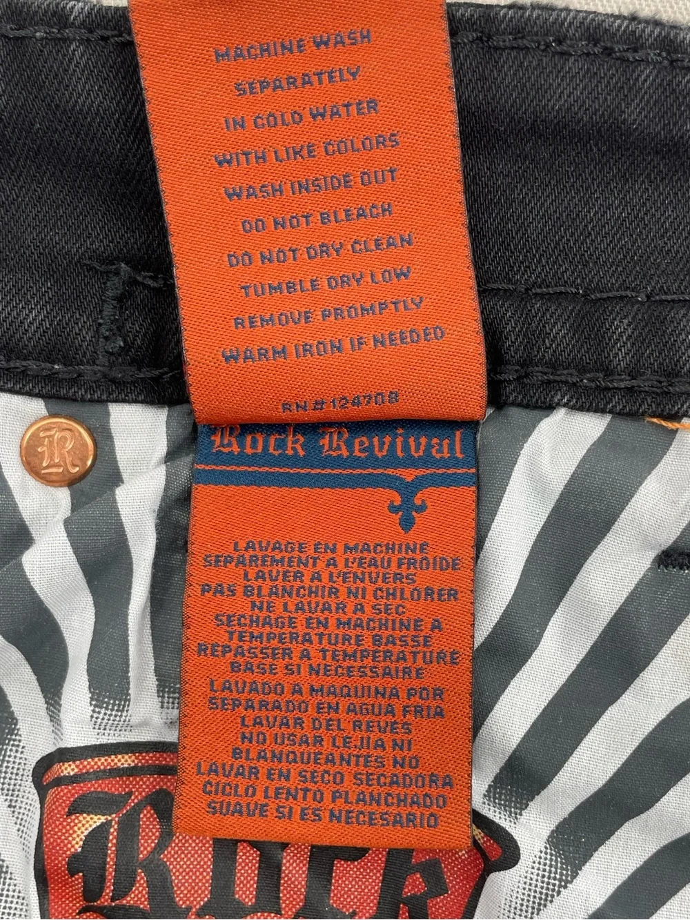 Rock Revival Black Jeans